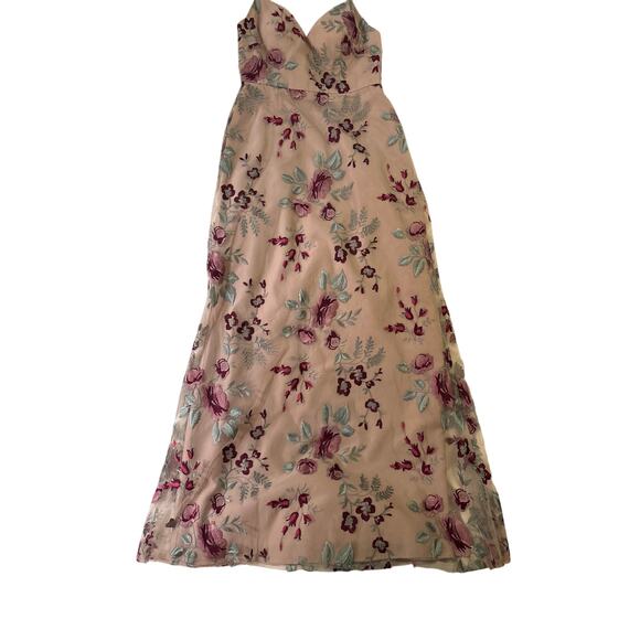 Jenny Yoo Collection Floral Embroidered Dress – Size 6 - Picture 3 of 12